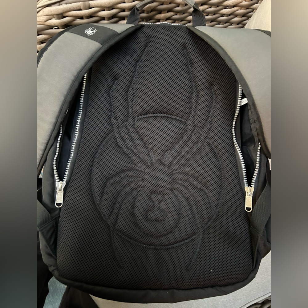 Spyder Black Backpack W/ NXT speaker, school laptop bag, outdoor backpack